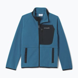 Detská fleecová mikina Columbia Fast Trek V Full Zip phoenix blue/black