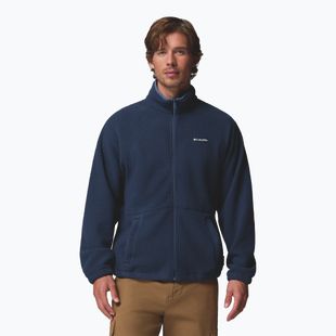 Pánska fleecová mikina Columbia Timber Crest MTR Fleece Full Zip collegiate navy