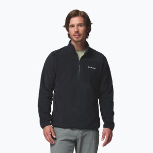 Pánska fleecová mikina Columbia Pacific Arch 200 1/2 Zip Fleece Black