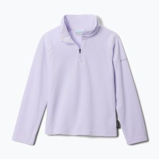Detská fleecová mikina Columbia Glacial Fleece Half Zip Purple Tint
