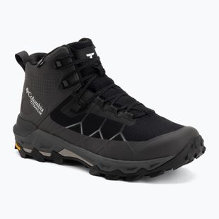 Pánske turistické topánky Columbia Peakfreak Titanum Outdry Mid black/ti titanium