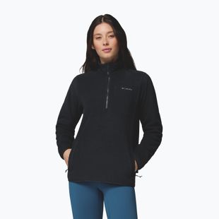 Dámska fleecová mikina Columbia Pacific Arch 200 Half Zip Fleece Black