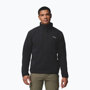 Pánska fleecová mikina Columbia Sequoia Grove II Full Zip Fleece black