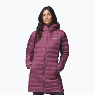 Dámska páperová bunda Columbia Lake 22 II Down Long Hooded antique mauve