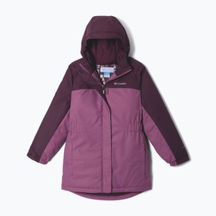 Detská lyžiarska bunda Columbia Hikebound II Long Insulated antique mauve/moonvista