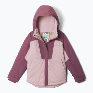 Detská lyžiarska bunda Columbia Mighty Mogul III mineral pink/antique mauve