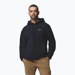 Pánska fleecová mikina Columbia Timber Crest MTR Fleece Hoodie black