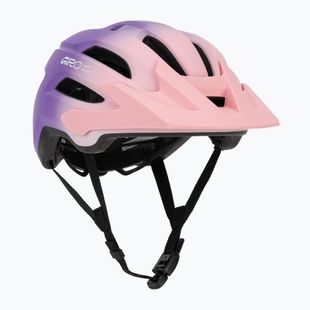 Detská cyklistická prilba Giro Fixture II MIPS matte light pink/purple fade