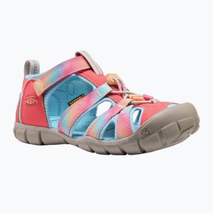 Juniorské sandále KEEN Seacamp II CNX ombre pink lemonade