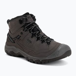 Pánske turistické topánky KEEN Targhee IV Mid Wp magnet/black