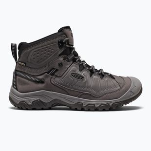 Pánske turistické topánky KEEN Targhee IV Mid Wp magnet/black