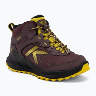 Detské turistické topánky KEEN Zionic Mid Wp huckleberry/mango mint