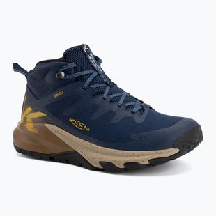 Pánske turistické topánky KEEN Targhee Apex Mid Wp naval academy/symphonic susnset
