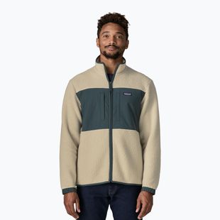 Pánska fleecová mikina Patagonia Retro Pile Patch pelican
