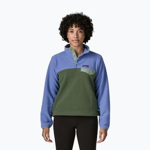 Dámska fleecová mikina Patagonia Lightweight Synchilla Snap-T Pullover canopy green