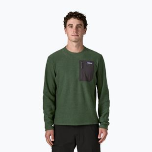 Pánska mikina Patagonia R1 Air Crew treeline green
