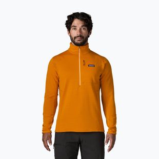 Pánska trekingová mikina Patagonia R1 Pullover autumn orange