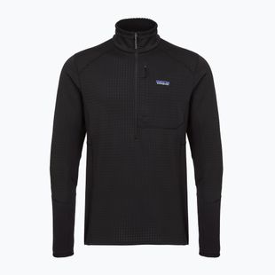 Pánska trekingová mikina Patagonia R1 Pullover black w/black