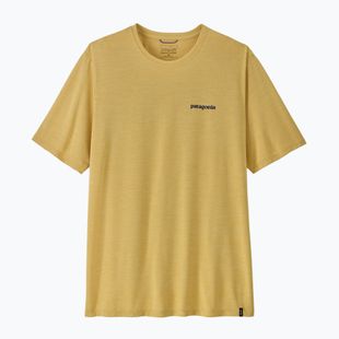Pánske tričko Patagonia Capilene Cool Daily Boardshort Logo limestone yellow - light limestone yellow x-dye