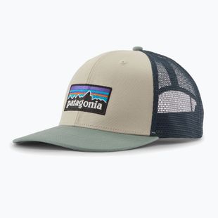 Šiltovka Patagonia P-6 Logo Trucker Hat pumice