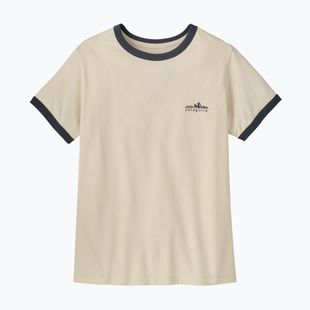 Dámske tričko Patagonia Fitz Roy Foothills Ringer Tee undyed natural