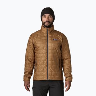 Pánska zateplená bunda Patagonia Nano Puff deer brown