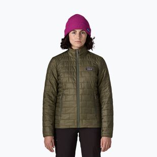 Dámska zateplená bunda Patagonia Nano Puff basin green