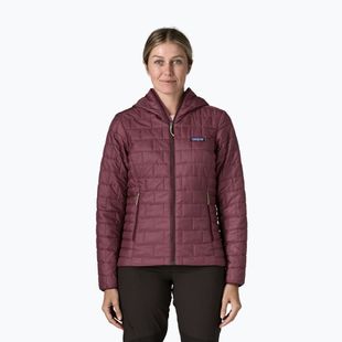Dámska zateplená bunda Patagonia Nano Puff Hoody berry fig