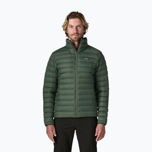 Pánska páperová bunda Patagonia Down Sweater treeline green