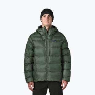 Pánska páperová bunda Patagonia Fitz Roy Down Hoody canopy green
