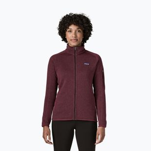 Dámska trekingová mikina Patagonia Better Sweater berry fig