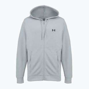 Pánska mikina Under Armour Flex Fleece Full Zip mod gray/black