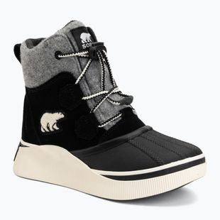 Detské snehule Sorel Out N About IV Chillz Waterproof black/chalk
