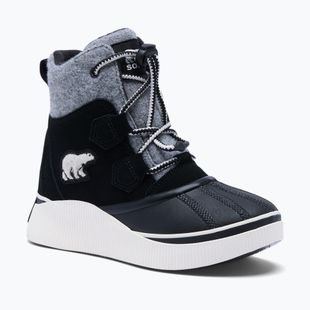 Detské snehule Sorel Out N About IV Chillz Waterproof black/chalk