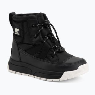 Detské snehule Sorel Whitney III Mid Wp black/black