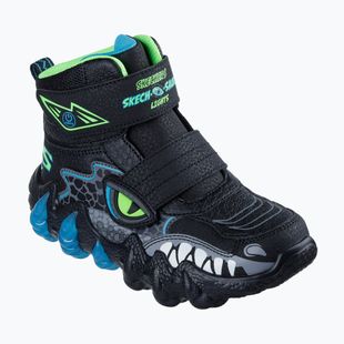 Detské topánky SKECHERS Skech-O-Saurus Lights 2.0 Arctic Dino black