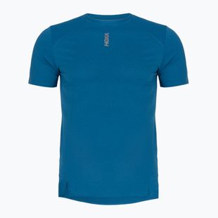 Pánske bežecké tričko HOKA EveryRun Short Sleeve night glow blue