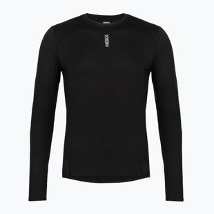 Pánske bežecké tričko longsleeve HOKA EveryRun Long Sleeve black