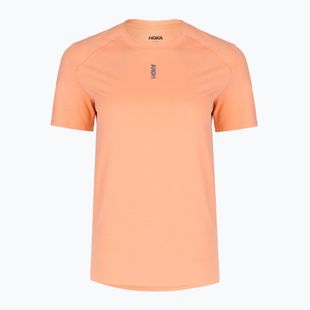 Dámske bežecké tričko HOKA EveryRun Short Sleeve sunstone