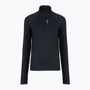 Dámska bežecká mikina HOKA Skyform Half Zip black heather