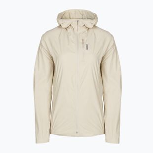 Dámska bežecká bunda HOKA Skyflow Wind Jacket oat milk