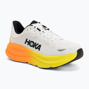 Pánske bežecké topánky HOKA Bondi 9 white/neon tangerine