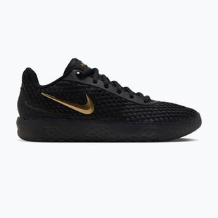 Pánske basketbalové topánky Nike LeBron Witness X black/black/iron grey/metallic gold