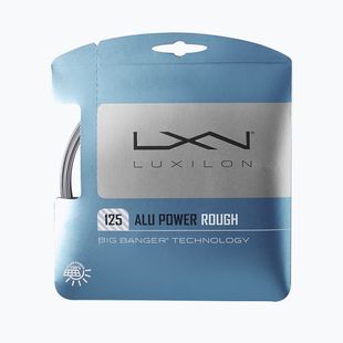 Tenisová struna Luxilon BB Alu Power Rough 125 12,2 m strieborná WRZ995200+