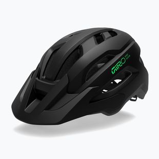 Detská cyklistická prilba Giro Fixture II MIPS matte black/vivid green