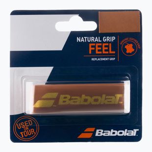 Obal na tenisovú raketu Babolat Natural Grip hnedý 670063