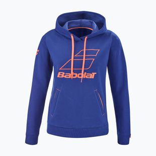 Dámska tenisová mikina Babolat Exercise Hood blue 4WTD041