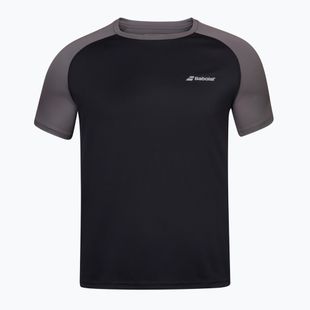 Pánske tričko Babolat Play Crew Neck black/black