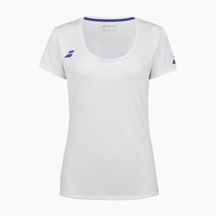 Detské tričko Babolat Play Cap Sleeve Top Jr white/white