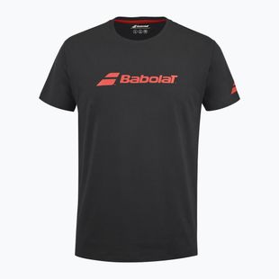 Pánske tričko Babolat Exercise T-shirt black/black